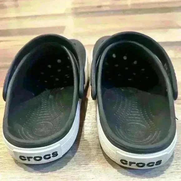 Crocs Unisex-Adult Crocband Clog BLACK / Men's 5 Women's 7 - Picture 4 of 5